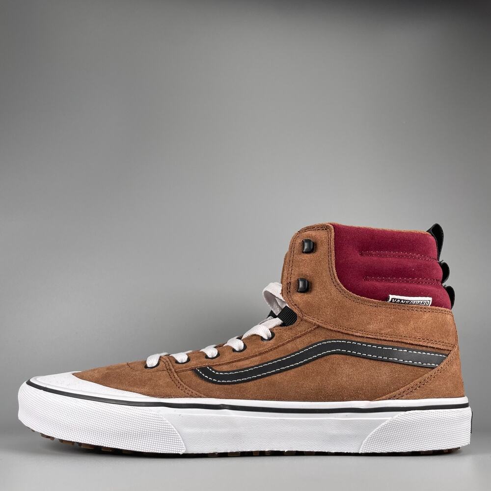 Vans Ashwood Hi Vansguard Men's 11.5 Brown Suede High Top Casual Skate Shoes NEW